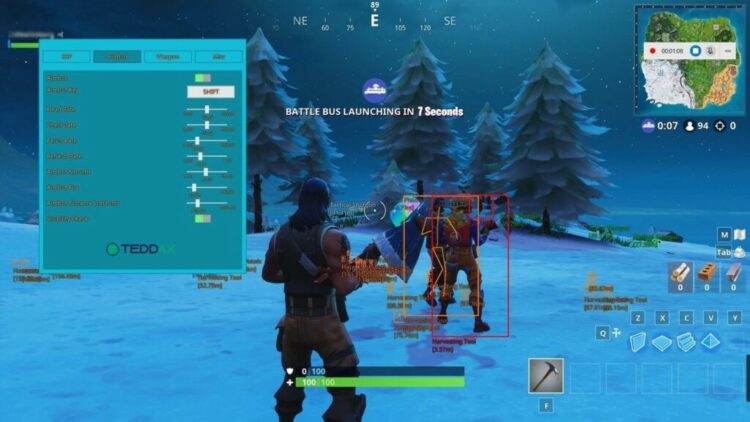 Fortnite Hacks Et Cheats Aimbot Et Wallhack Monstrueux