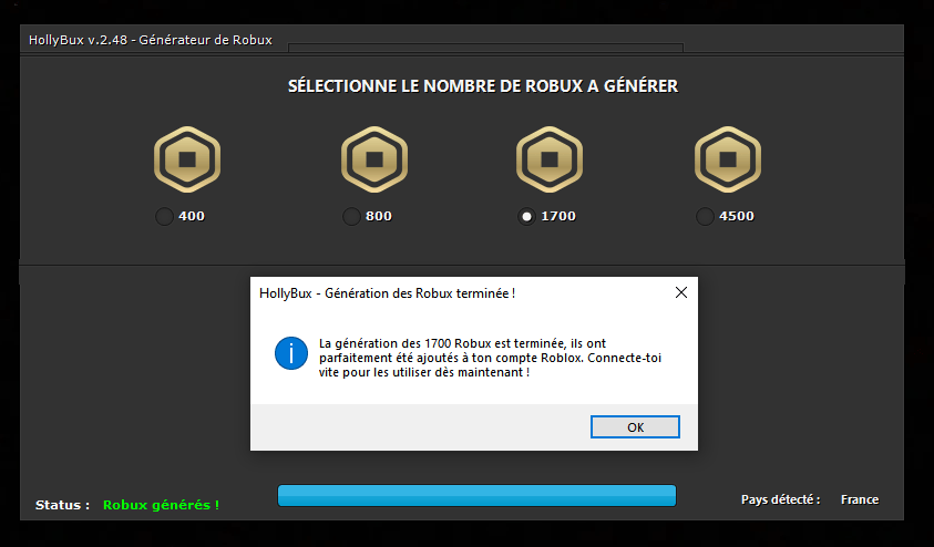 Générateur de robux